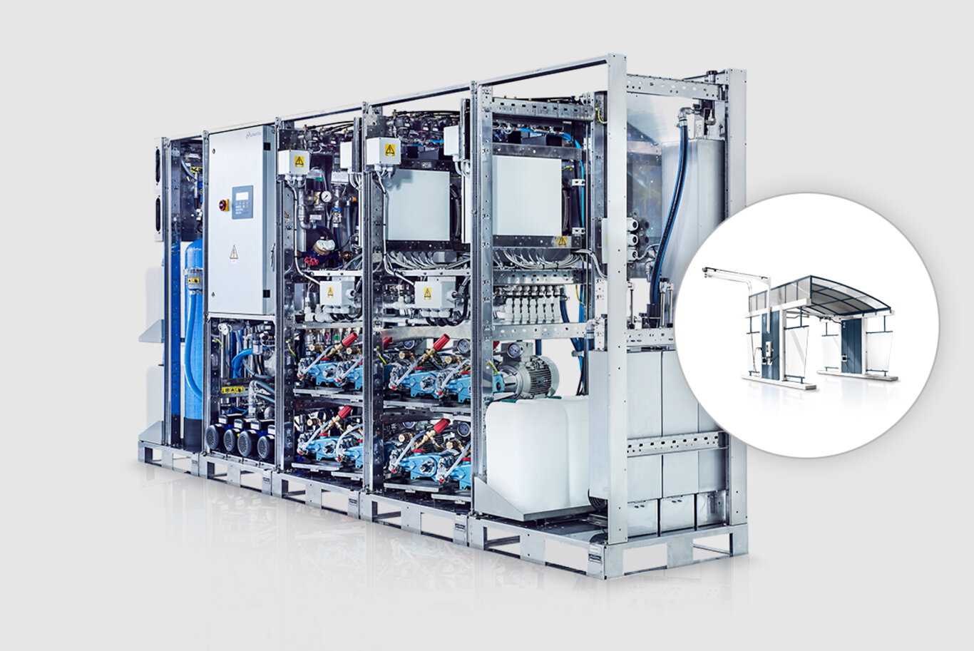Sistema de autoservicio WashTec